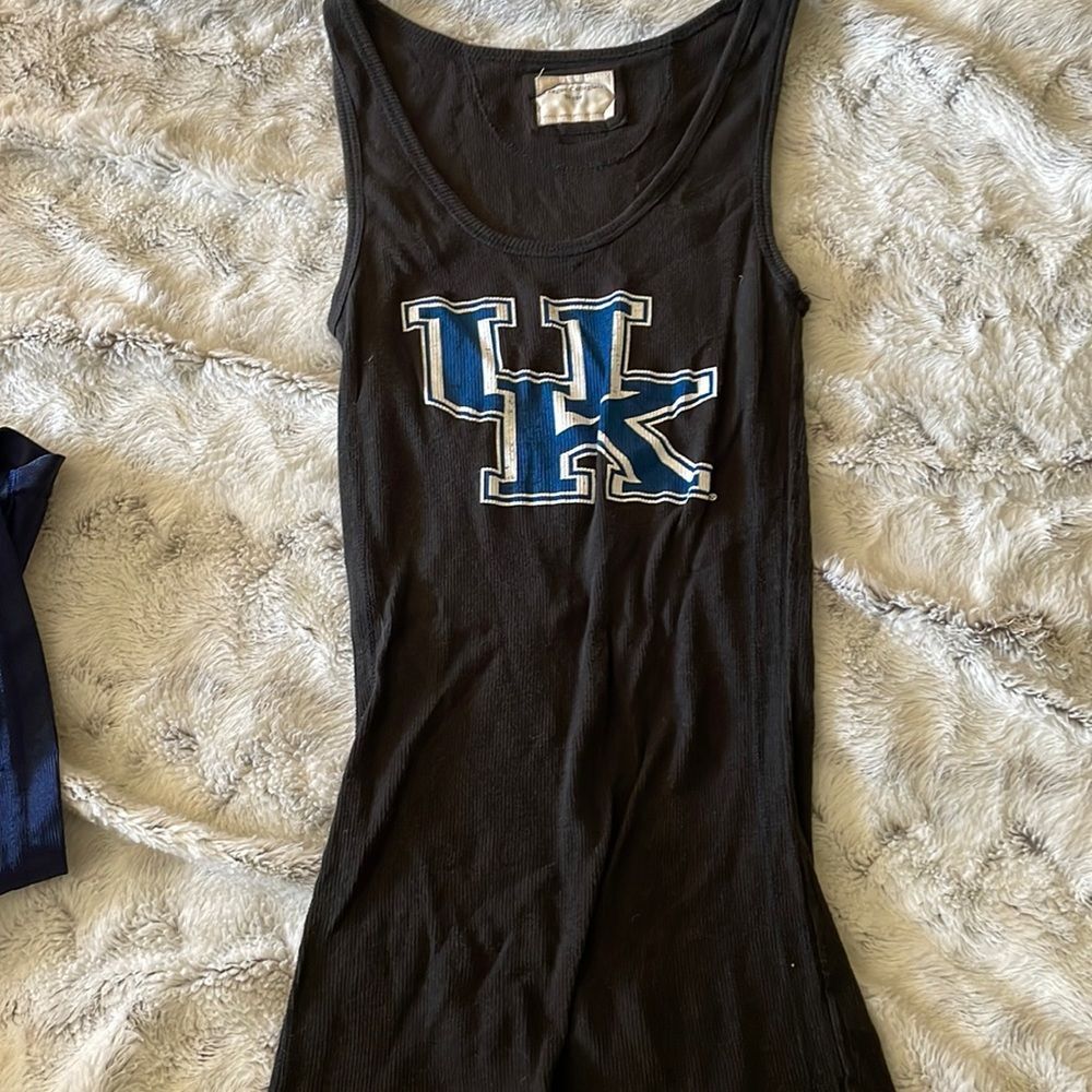 University of Kentucky UK Ladies T-shirt tank size s small patch
